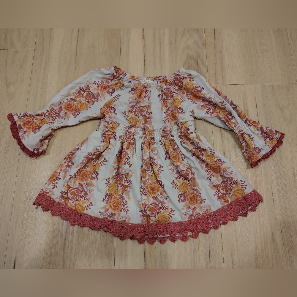 Matilda Jane Charlotte Floral Peplum Top - Picture 1 of 5